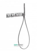 Термостат для душу Tres Block System з ручним душем 3 споживача хром 20735391