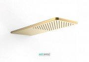 Верхній душ зі стіни Tres Inox 210х550 мм 1 тип струменя золото 29990307OR