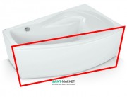 Панель для ванны PoolSpa Nicole 150х80 фронтальная R правая акрил белый PWOOJ10OP000000