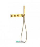 Термостат для душа Tres Block System colors 4 потребителя золото 20725491OR