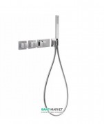 Термостат для душа Tres Block System с ручным душем 4 потребителя хром 20725491