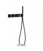 Термостат для душу Tres Block System colors 4 споживача чорний матовий 20735491NM