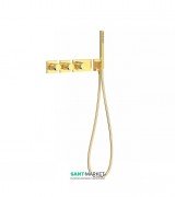 Термостат для душу Tres Block System colors 4 споживача золото 20735491OR