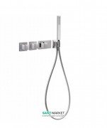 Термостат для душа Tres Block System с ручным душем 4 потребителя хром 20725491