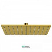 Верхний душ Tres 300х300 мм с шарниром золото 13413830OR