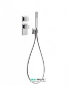 Термостат для душу Tres Block System з ручним душем 1 споживач хром 20625191