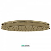 Верхний душ Tres Ø 310 мм с шарниром состаренная латунь 29933703LV