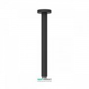 Потолочный душевой кронштейн Tres 280 мм черный матовый 13462102NM