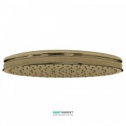 Верхній душ Tres Ø 310 мм з шарніром зістарена латунь 29933703LV