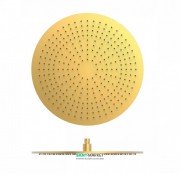 Верхний душ Tres Ø 450 мм с шарниром золото матовый 29963204OM