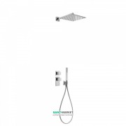 Душова система Tres Block System термостатичні з верхнім і ручним душем хром 20625201