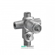 Скрытая часть смесителя для ванны Dornbracht Xstream однорычажный хром 35 115 970 90