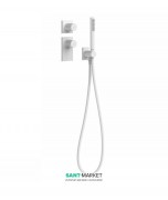 Термостат для душа Tres Block System colors 2 потребителя белый матовый 20635291BM