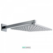 Верхній душ зі стіни Tres 250х250 мм з кронштейном хром 134233