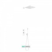 Душевая система Tres Block System colors термостатическая белый матовый 20625201BM