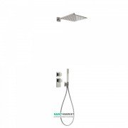 Душевая система Tres Block System colors термостатическая сталь 20625201AC