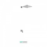 Душова система прихованого монтажу Tres Cuadro Tres з одноважільним змішувачем хром 106377