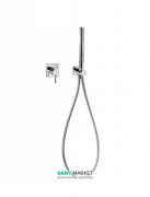 Змішувач для душа Tres Max-Tres одноважільний з ручним душем хром 06217703
