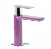 Смеситель для раковины Tres Loft colors однорычажный фиолетовый/хром 20010301VI