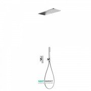 Душевая система скрытого монтажа Tres Loft-Tres с верхним и ручным душем хром 20018005