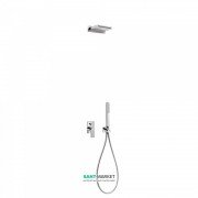 Душевая система Tres Loft-Tres с верхним и ручным душем хром 20018004