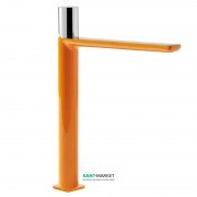 Смеситель для раковины Tres Loft colors однорычажный излив 220 мм апельсиновый/хром 20020306NA