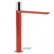 Змішувач для раковини Tres Loft colors одноважільний вилив 220 мм червоний/хром 20020306RO