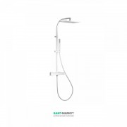 Душевая стойка Tres Slim colors термостатическая белый матовый 20219501BM