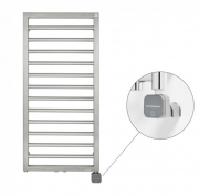 Полотенцесушитель електричний Zehnder Subway Inox з теном Nex прихованого монтажу нержавіюча сталь SUBI-100-045-NEX-HID