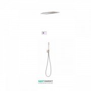 Душевая система Tres Shower Technology электронная с термостатом сталь 09286551AC