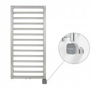 Полотенцесушитель электрический Zehnder Subway Inox с тэном Nex скрытого монтажа нержавеющая сталь SUBI-100-045-NEX-HID