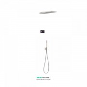 Душевая система Tres Shower Technology электронная с термостатом сталь 09288551AC