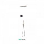 Душевая система Tres Shower Technology электронная с термостатом сталь 09288551AC