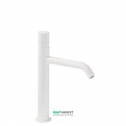 Змішувач для раковини Tres Study colors одноважільний білий матовий 26130701BM