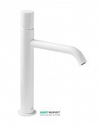 Змішувач для раковини Tres Study colors одноважільний білий 26130701TBL