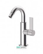 Смеситель для биде Tres Project-Tres однорычажный с поворотным изливом хром 21122401