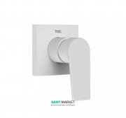 Смеситель для душа Tres Project colors однорычажный встраиваемый белый матовый 21117701BM