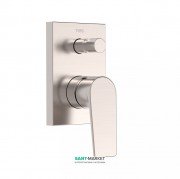 Змішувач для душу Tres Project colors одноважільний вбудований на 2 споживача сталь 21118001AC