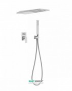 Душова система Tres Project-Tres з одноважільним вбудованим змішувачем хром 21198092