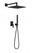 Душевая система Tres Project colors с однорычажным встроенным смесителем черный матовый 21198091NM