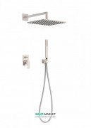 Душевая система Tres Project colors с однорычажным встроенным смесителем сталь 21198091AC