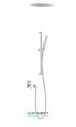Душевая система Tres Project colors с однорычажным встроенным смесителем сталь 21198094AC