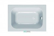Ванна акрилова прямокутна Kolpa San Mini 100x70 білий 945543