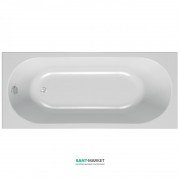 Ванна акрилова прямокутна Kolpa San Tamia 180x80 білий 539640