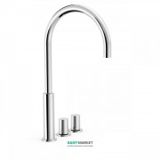 Змішувач на борт ванни Tres Study-Tres двухвентильний хром 06110502