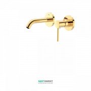 Змішувач для раковини Tres Study colors настінний золото 26220080OR