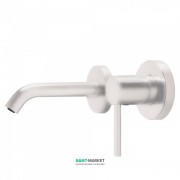 Змішувач для раковини Tres Study colors одноважільний настінний білий 26220080TBL