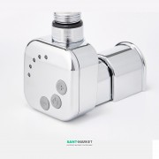 Тен для сушки для рушників електричний HeatQ HEC 300 Вт прихованого монтажу хром H300.CR.HID