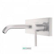 Змішувач для раковини Tres Study colors настінний білий матовий 26220050BM