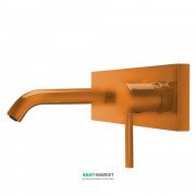 Смеситель для раковины Tres Study colors настенный оранжевый 26220050TNA
